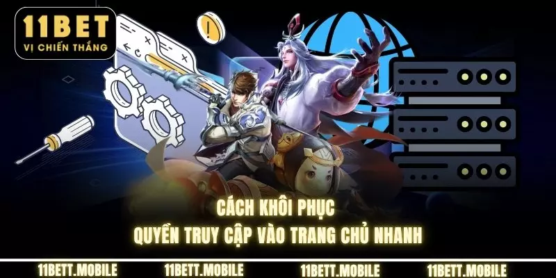 Cách khôi phục quyền truy cập vào trang chủ nhanh