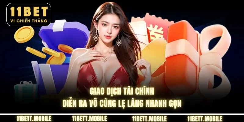 » Giao dịch tài chính diễn ra vô cùng lẹ làng nhanh gọn