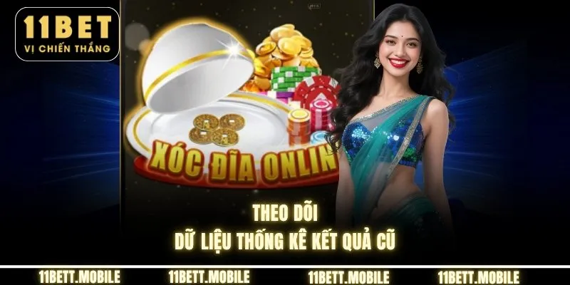 Theo dõi dữ liệu thống kê kết quả cũ