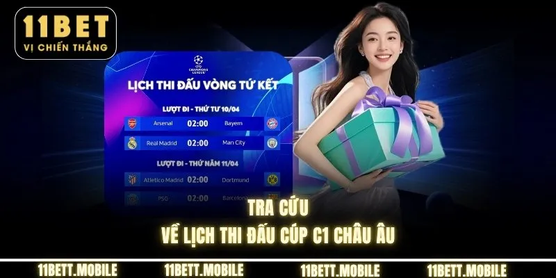 Tra cứu về lịch thi đấu cúp c1 châu âu